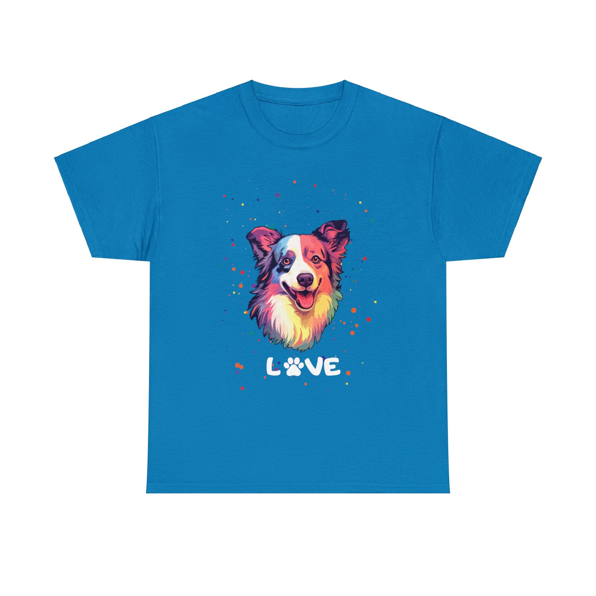 Dog T-Shirt: Border Collie Love Dog T-Shirt: Border Collie Love