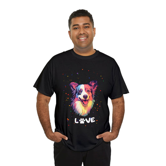 Dog T-Shirt: Border Collie Love