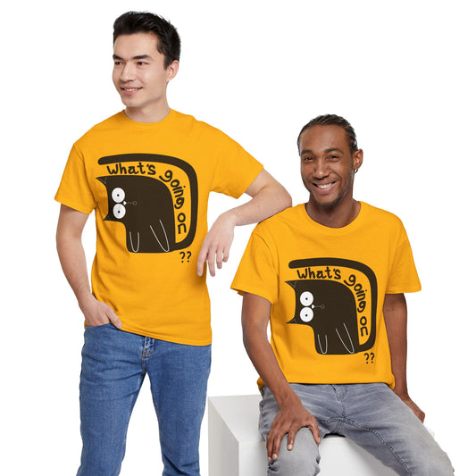 Cat T-Shirt: What's Going On