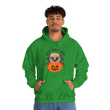 Halloween Hoodie: Pug Howl-O-Ween Halloween Hoodie: Pug Howl-O-Ween
