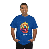 Dog T-Shirt: Goldendoodle Love #2 Dog T-Shirt: Goldendoodle Love #2