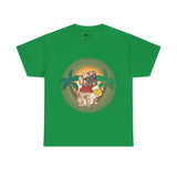 Pug T-Shirt: Pug & Palm Trees Pug T-Shirt: Pug & Palm Trees