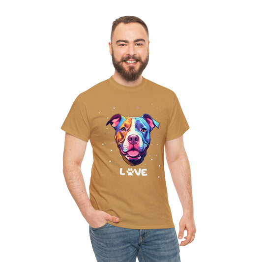 Dog T-Shirt: Pitbull Love #3