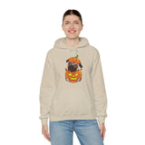 Halloween Hoodie: Pug Pumpkin