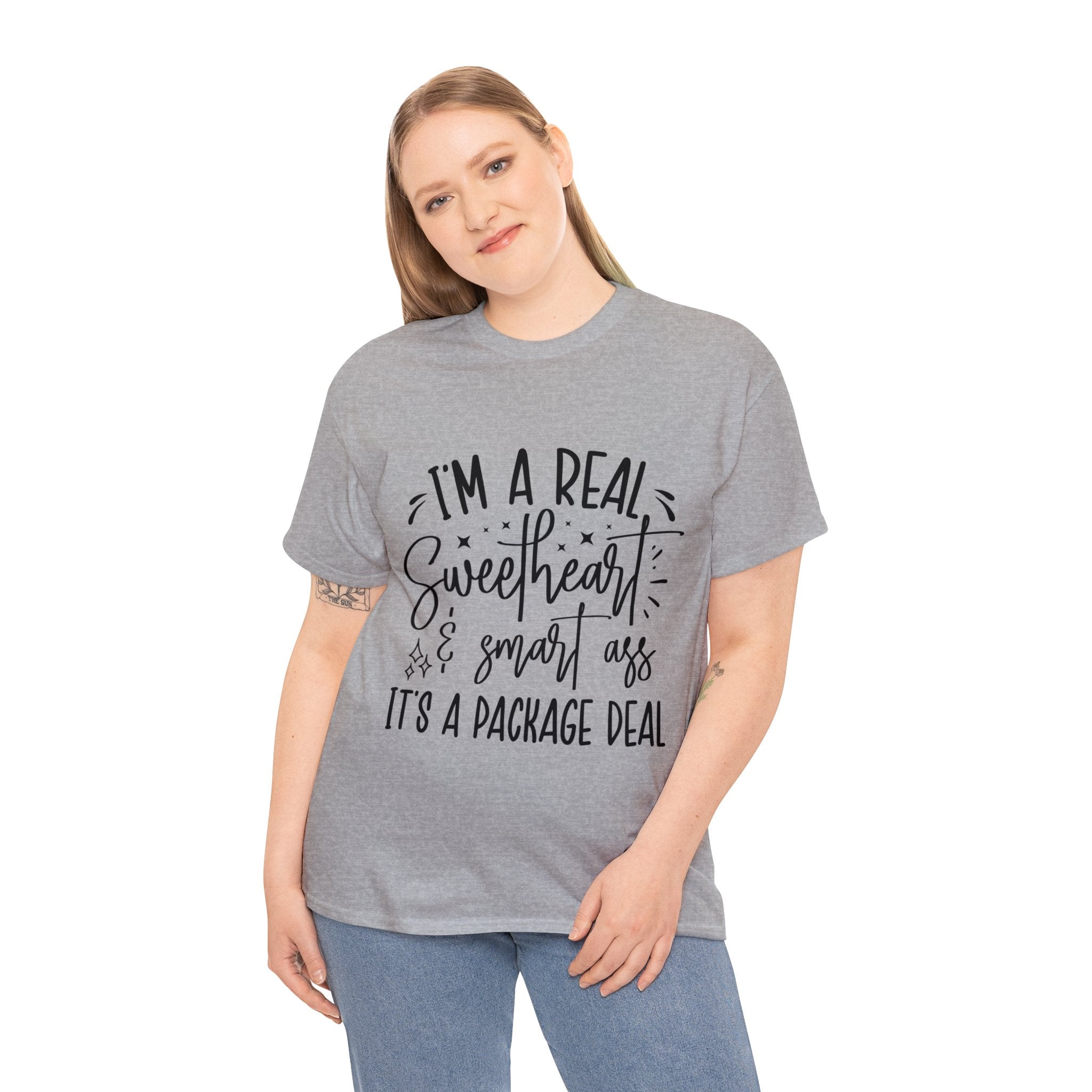 Funny T-Shirt: Sweetheart / Smart Ass