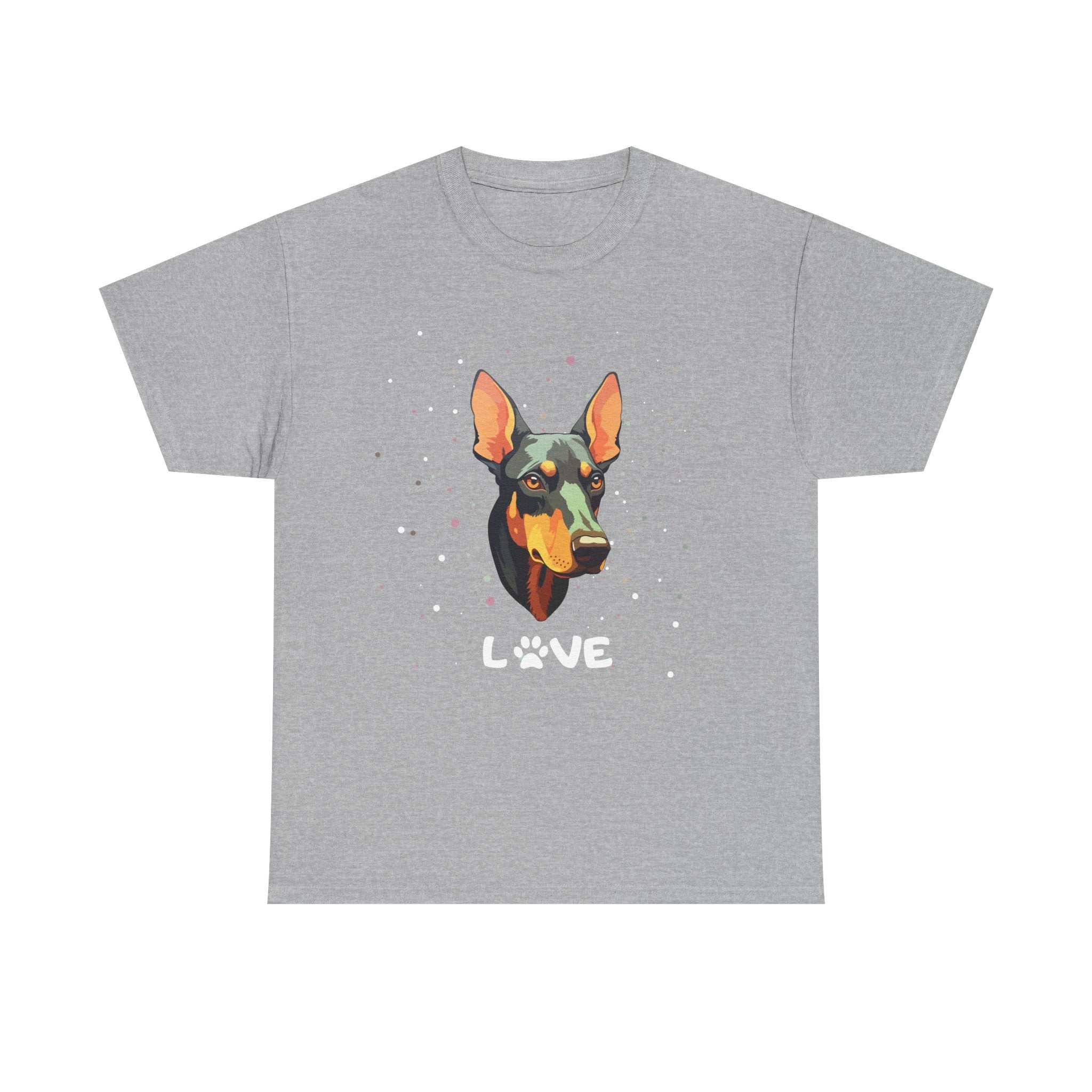 Dog T-Shirt: Doberman Love