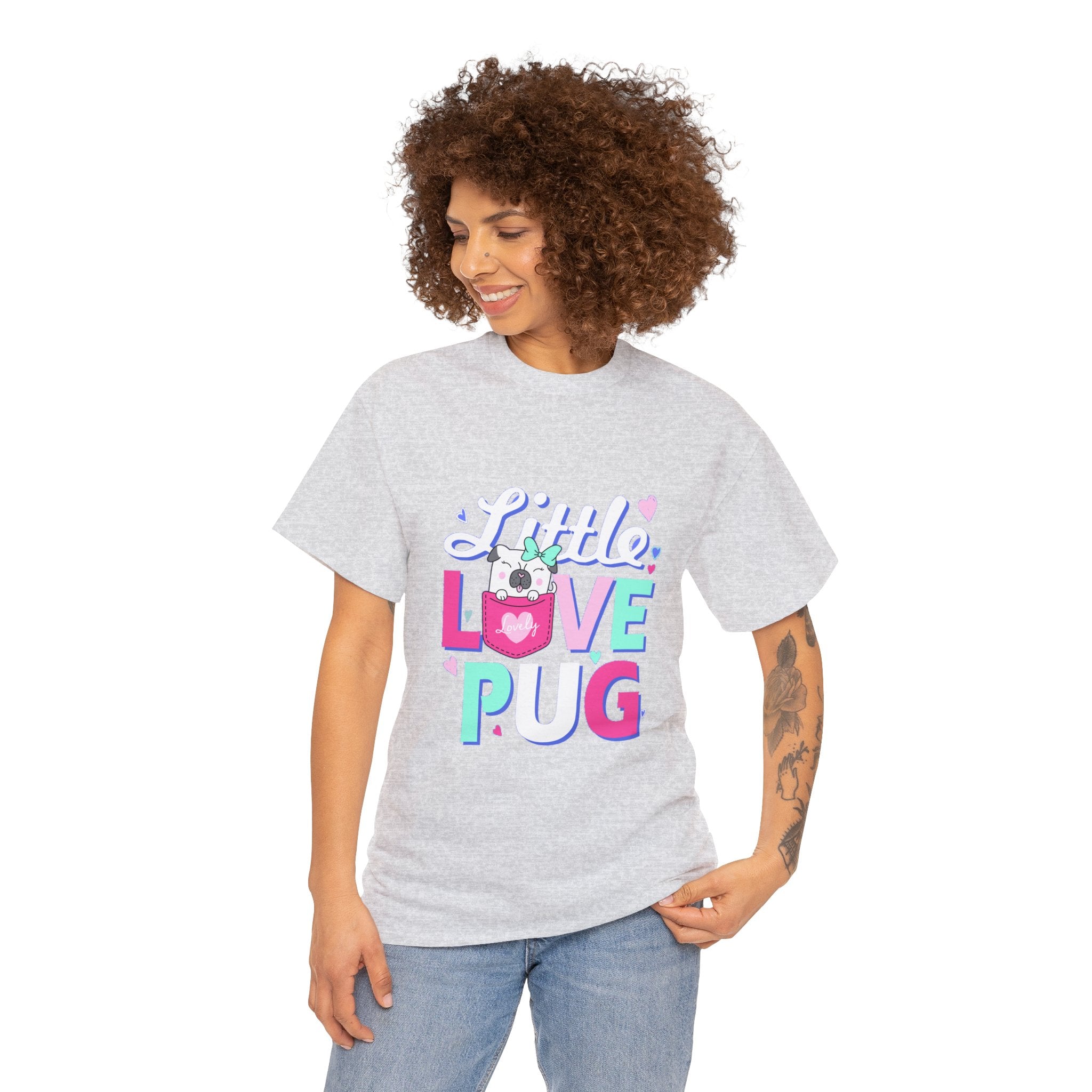 Pug T-Shirt: Little Love Pug