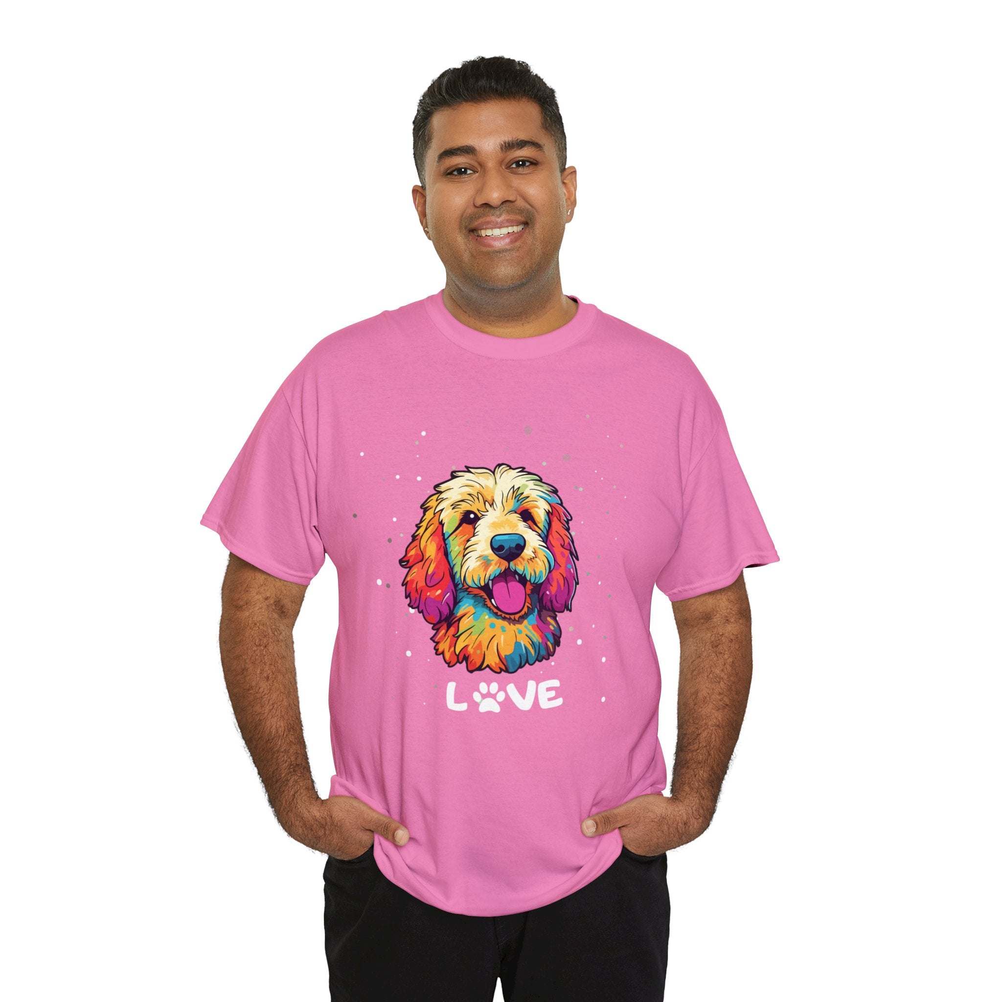 Dog T-Shirt: Goldendoodle Love