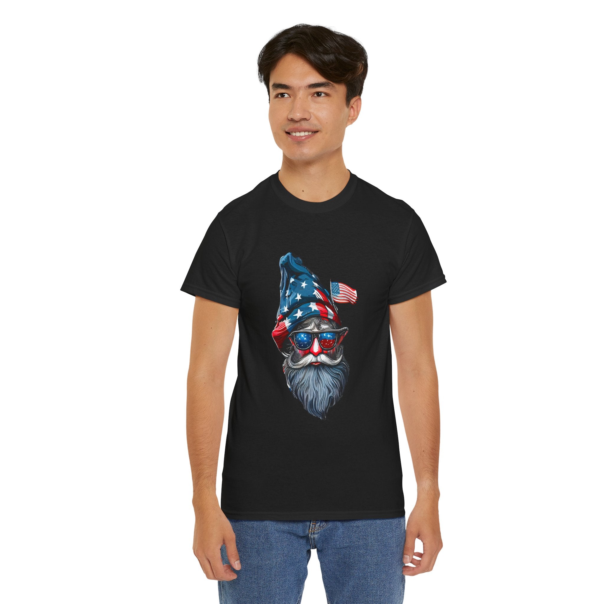 4th of July T-Shirt: USA Gnome