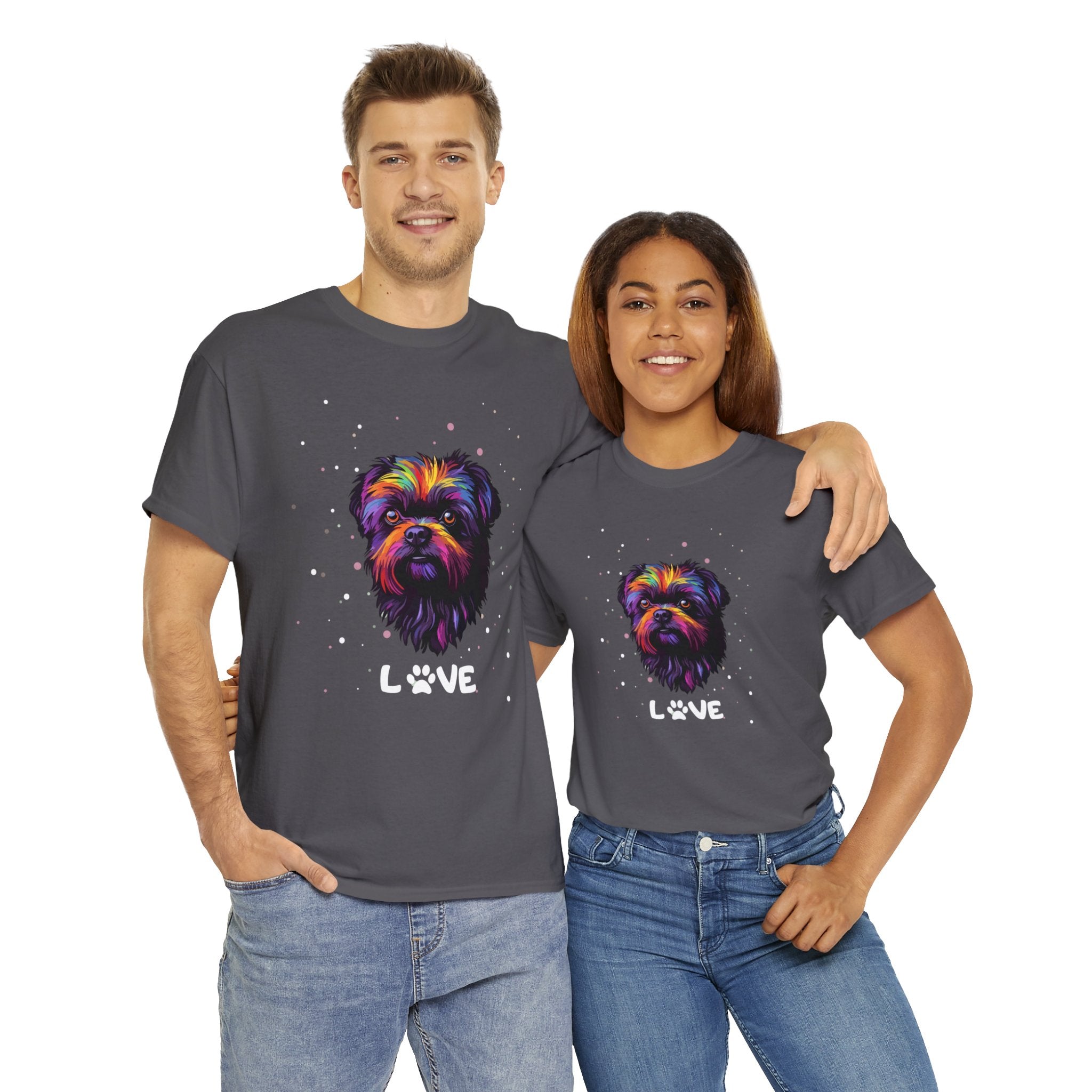 Dog T-Shirt: Affenpinscher Love