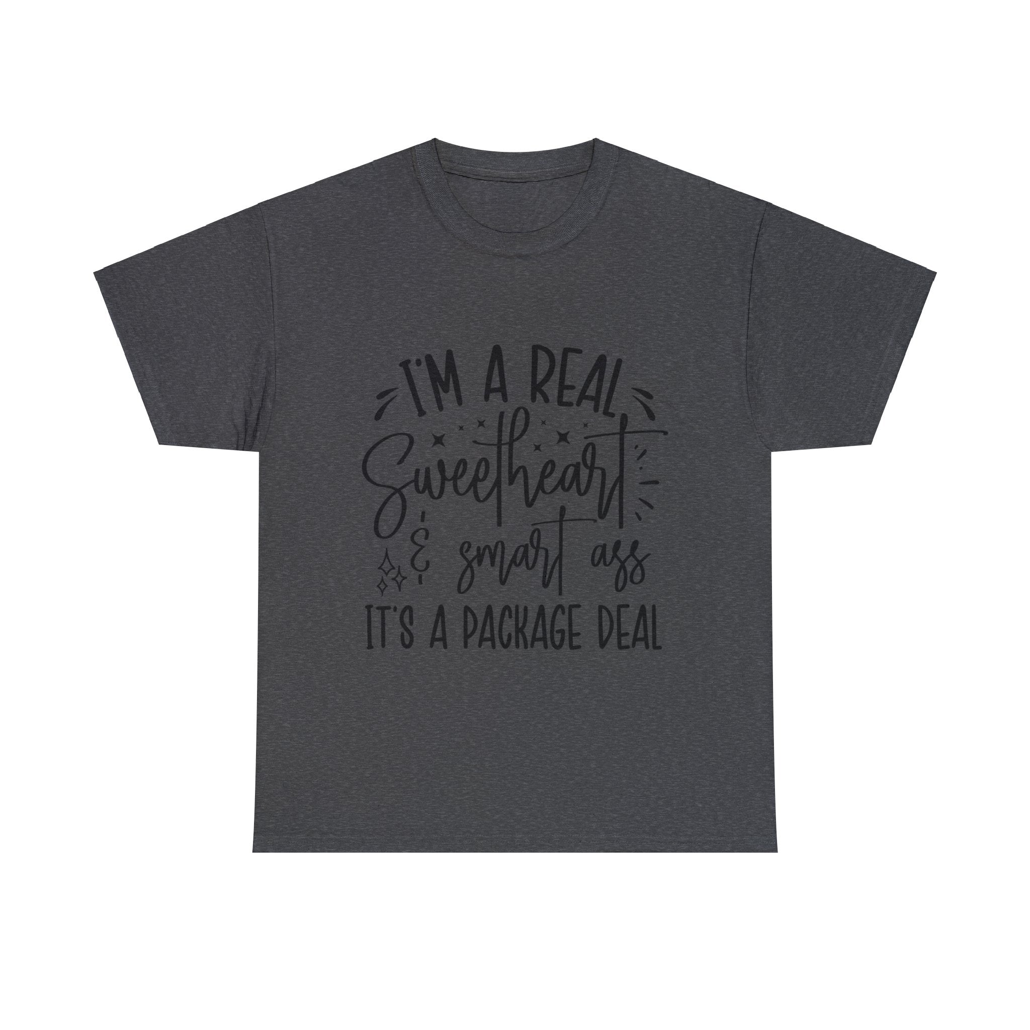 Funny T-Shirt: Sweetheart / Smart Ass