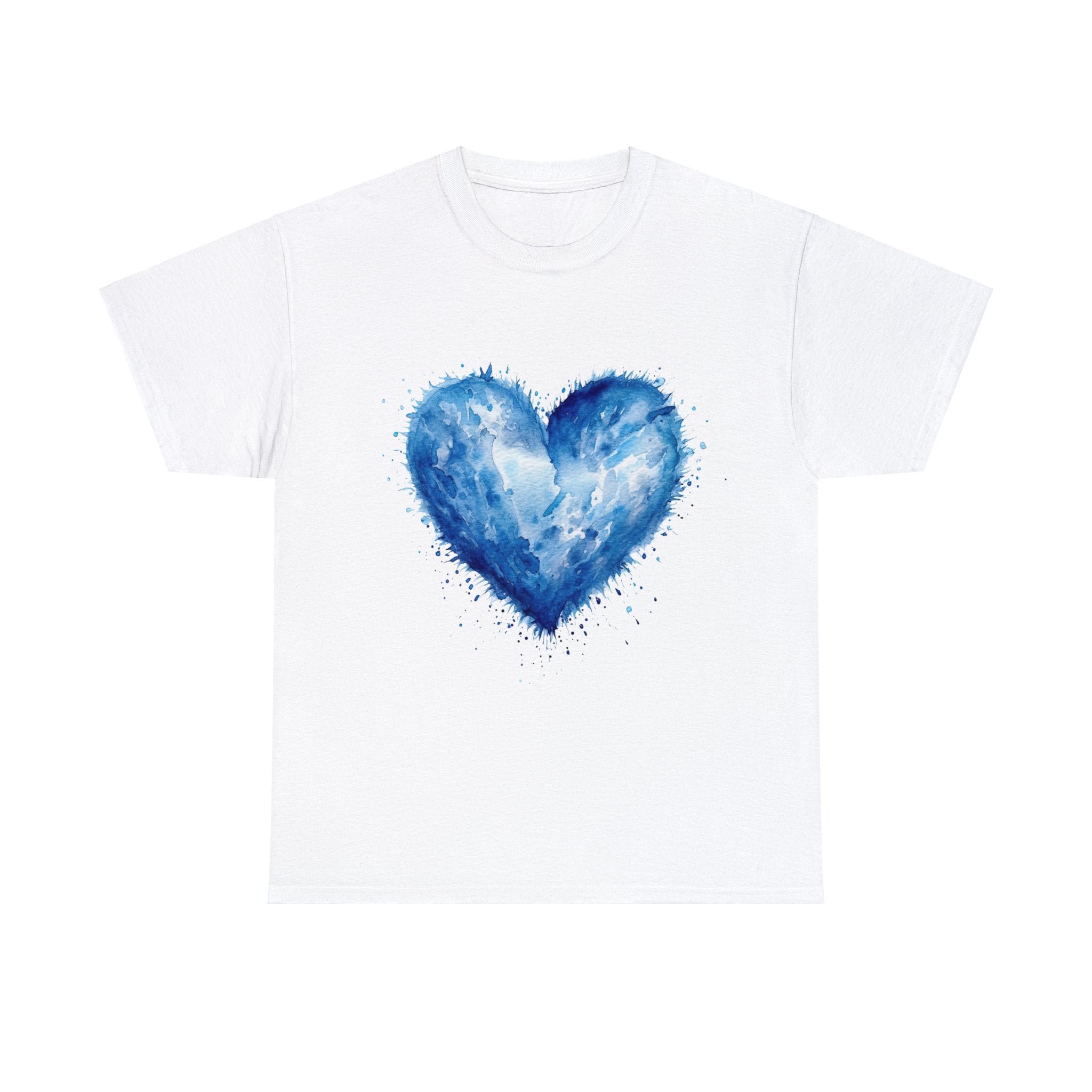 Love T-Shirt: Blue Heart