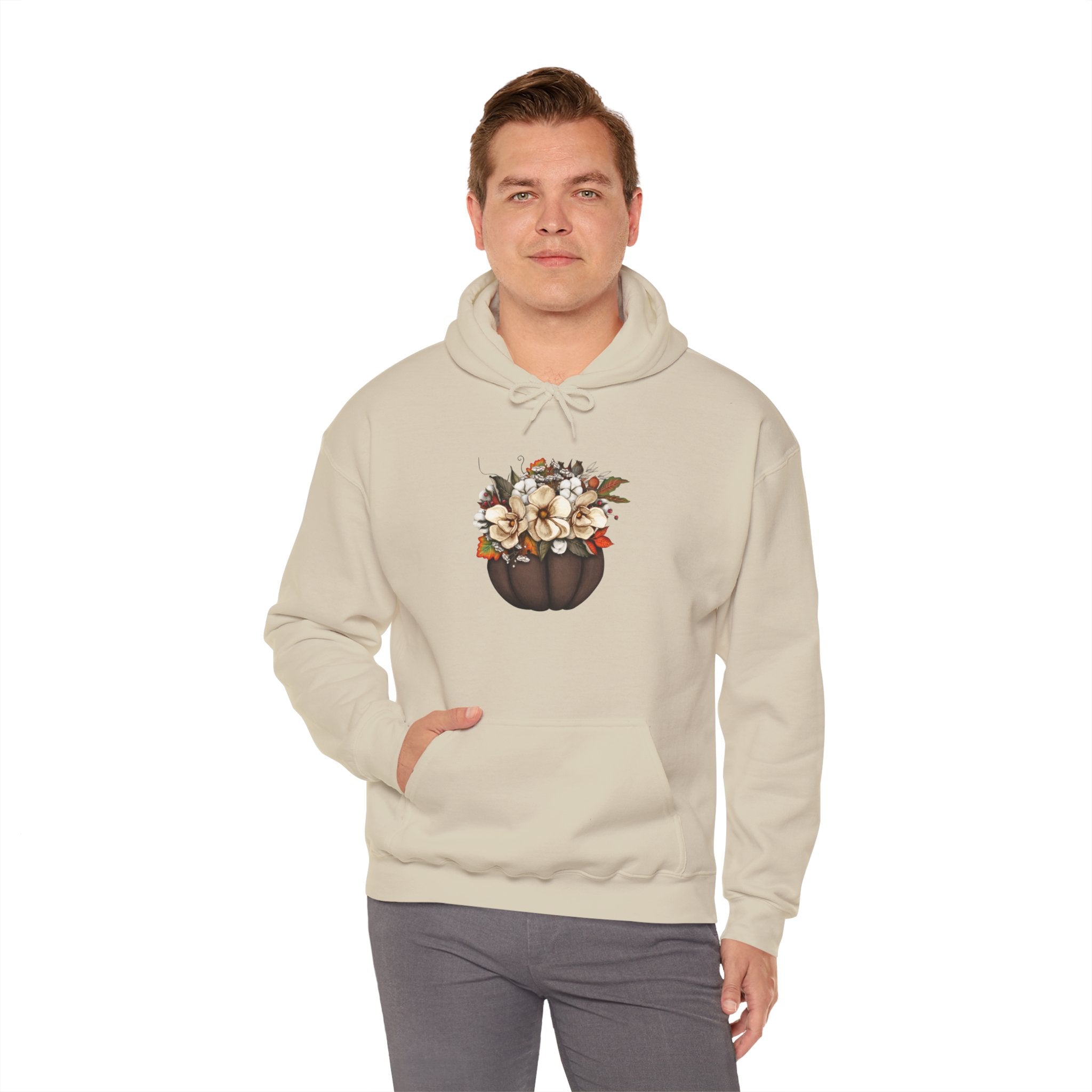 Halloween Hoodie: Fall Flowers