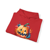 Halloween Hoodie: Watercolor Pumpkin