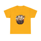 Halloween T-Shirt: Fall Flowers
