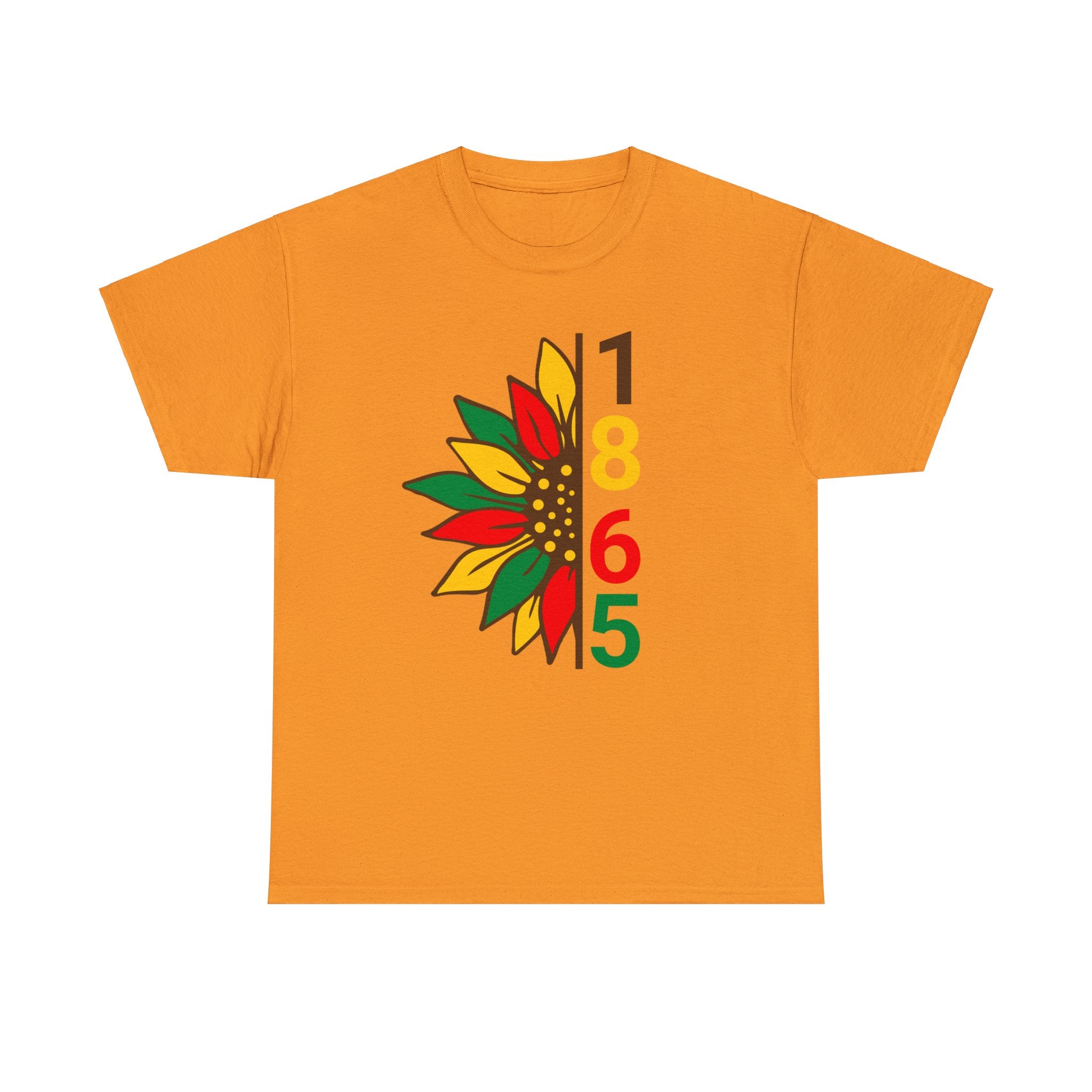 Juneteenth T-Shirt: 1865 Flower