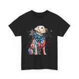 4th of July T-Shirt: Labrador Retriever