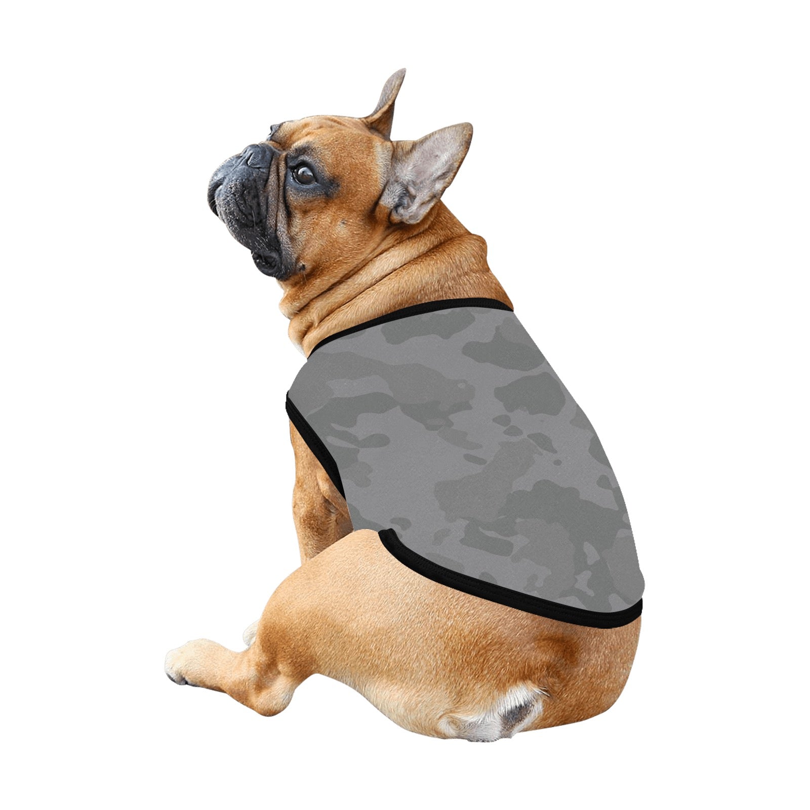 Grey Camo Pet Tank Top