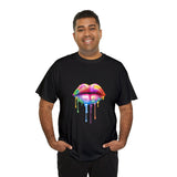 PRIDE T-Shirt: Rainbow Lips