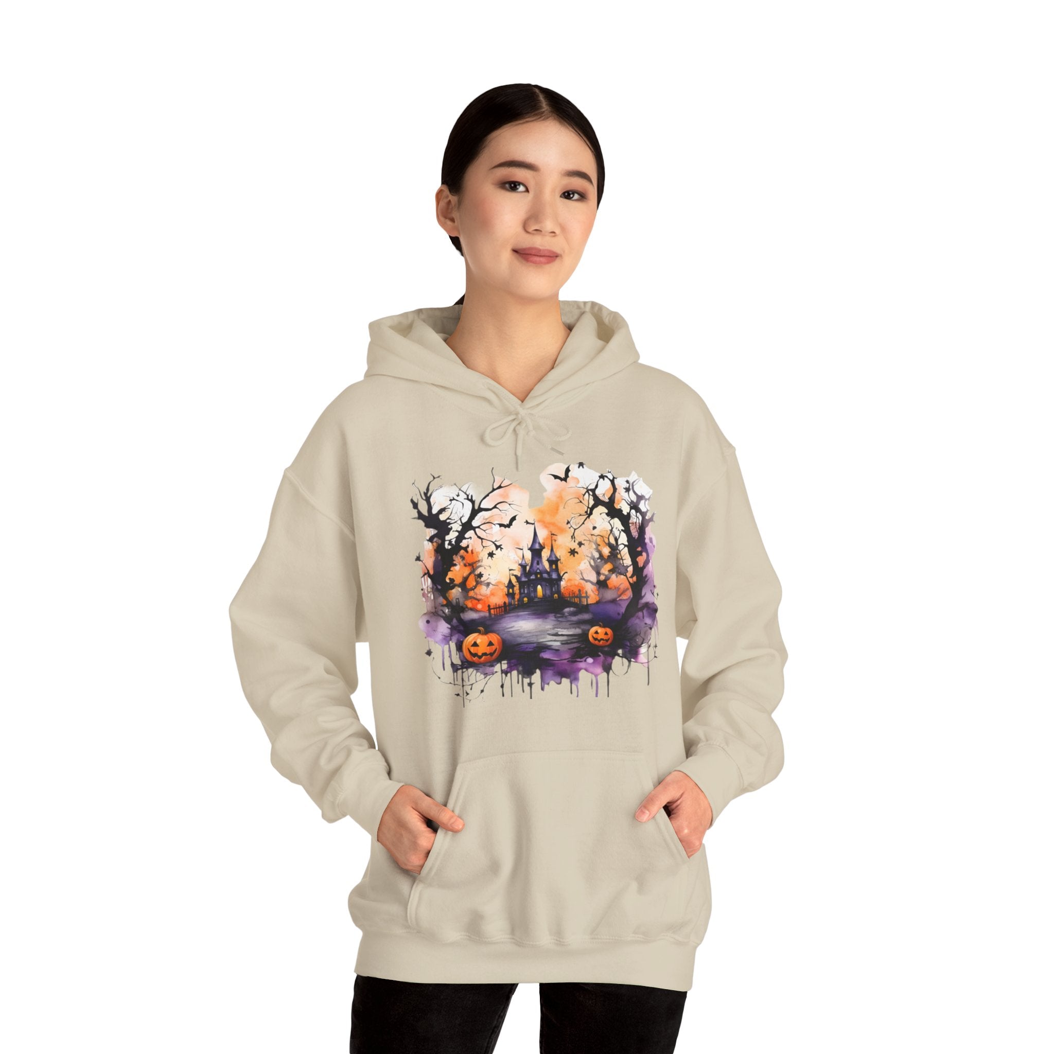 Halloween Hoodie: Haunted House