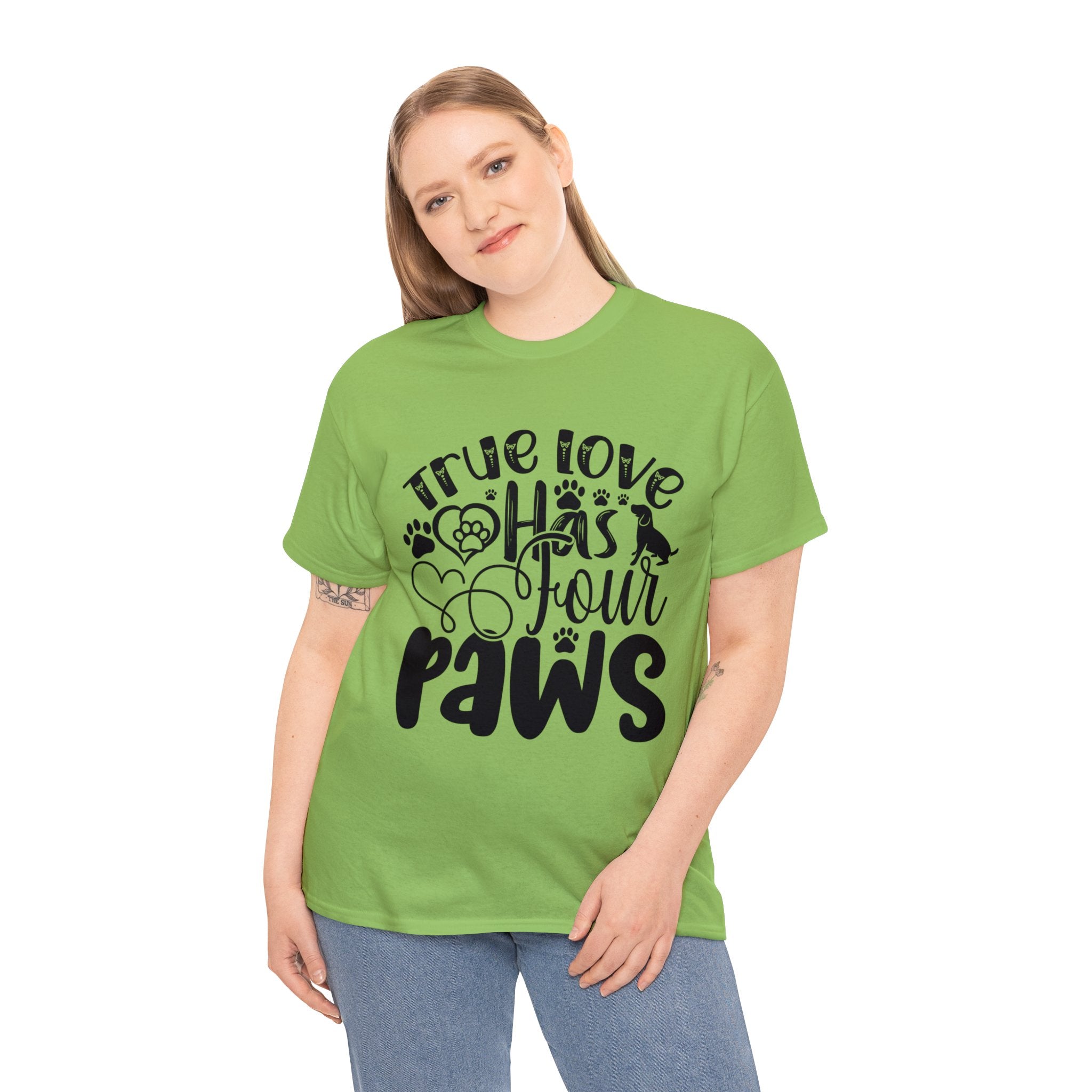 Pet Inspired T-Shirt: True Love Four Paws