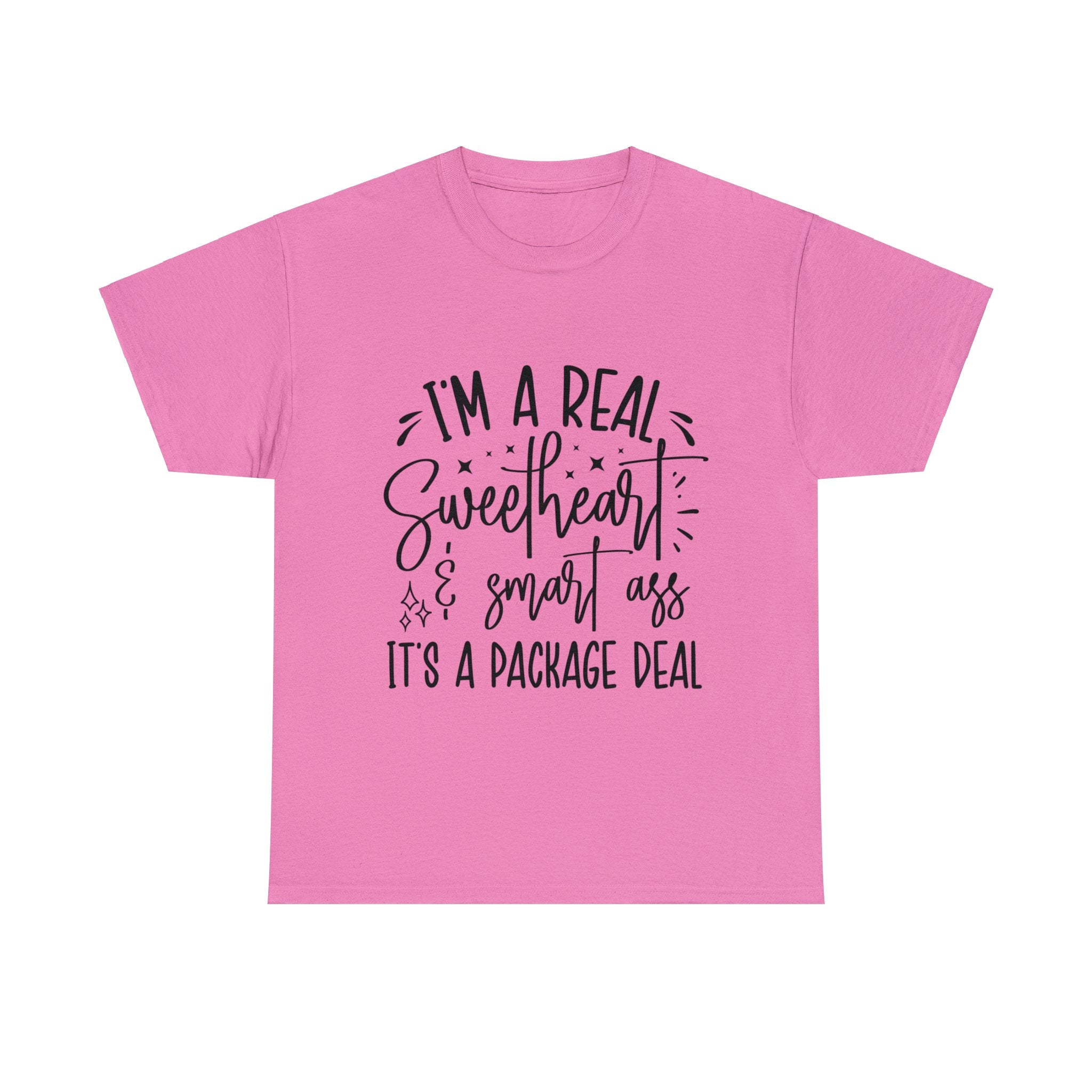 Funny T-Shirt: Sweetheart / Smart Ass