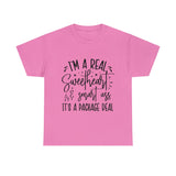 Funny T-Shirt: Sweetheart / Smart Ass