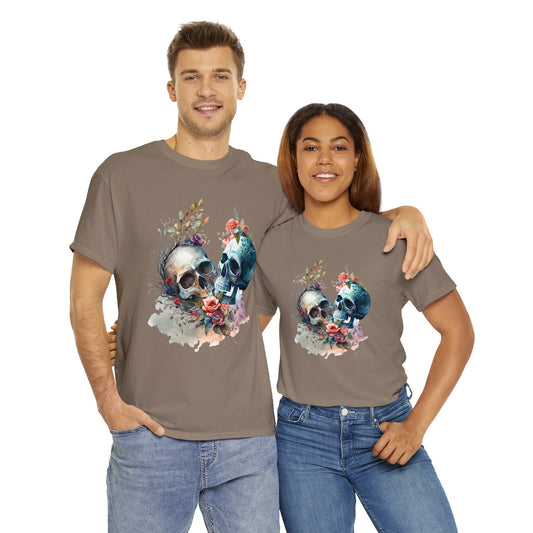 Skull T-Shirt: Double Skulls