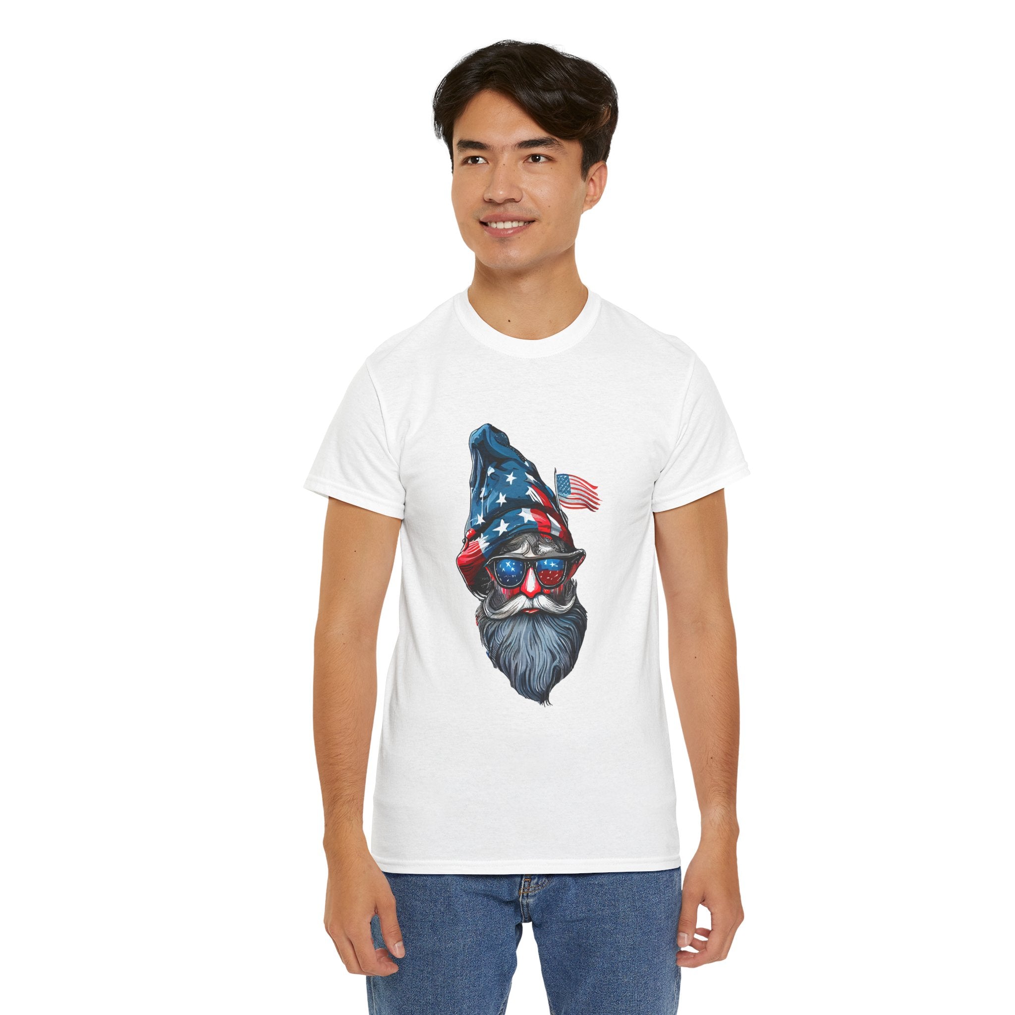 4th of July T-Shirt: USA Gnome