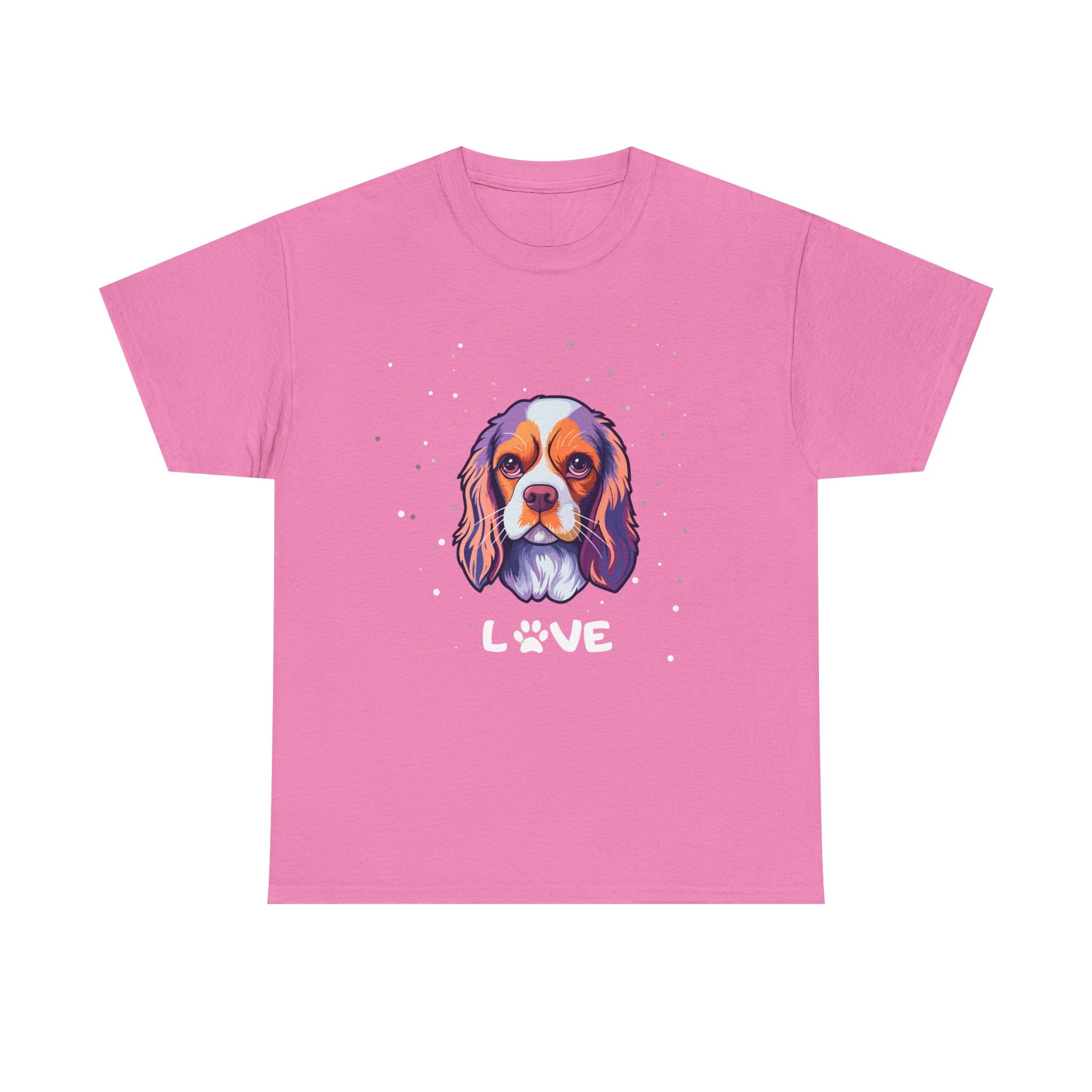 Dog T-Shirt: Cavalier King Charles Spaniel Love