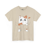 Cat T-Shirt: Cat Escaping Shirt