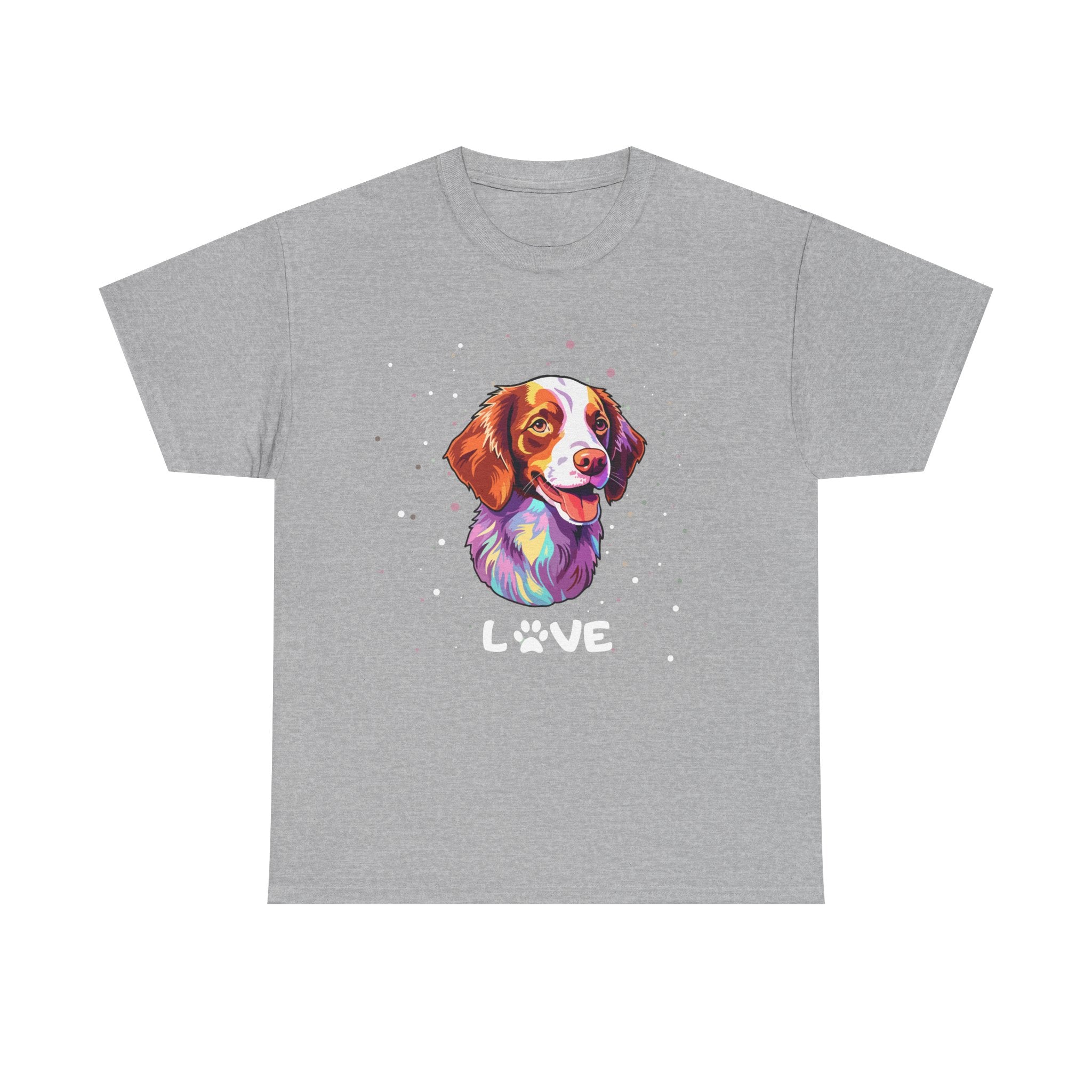 Dog T-Shirt: Brittany Spaniel Love