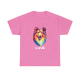 Dog T-Shirt: Shetland Sheepdog Love