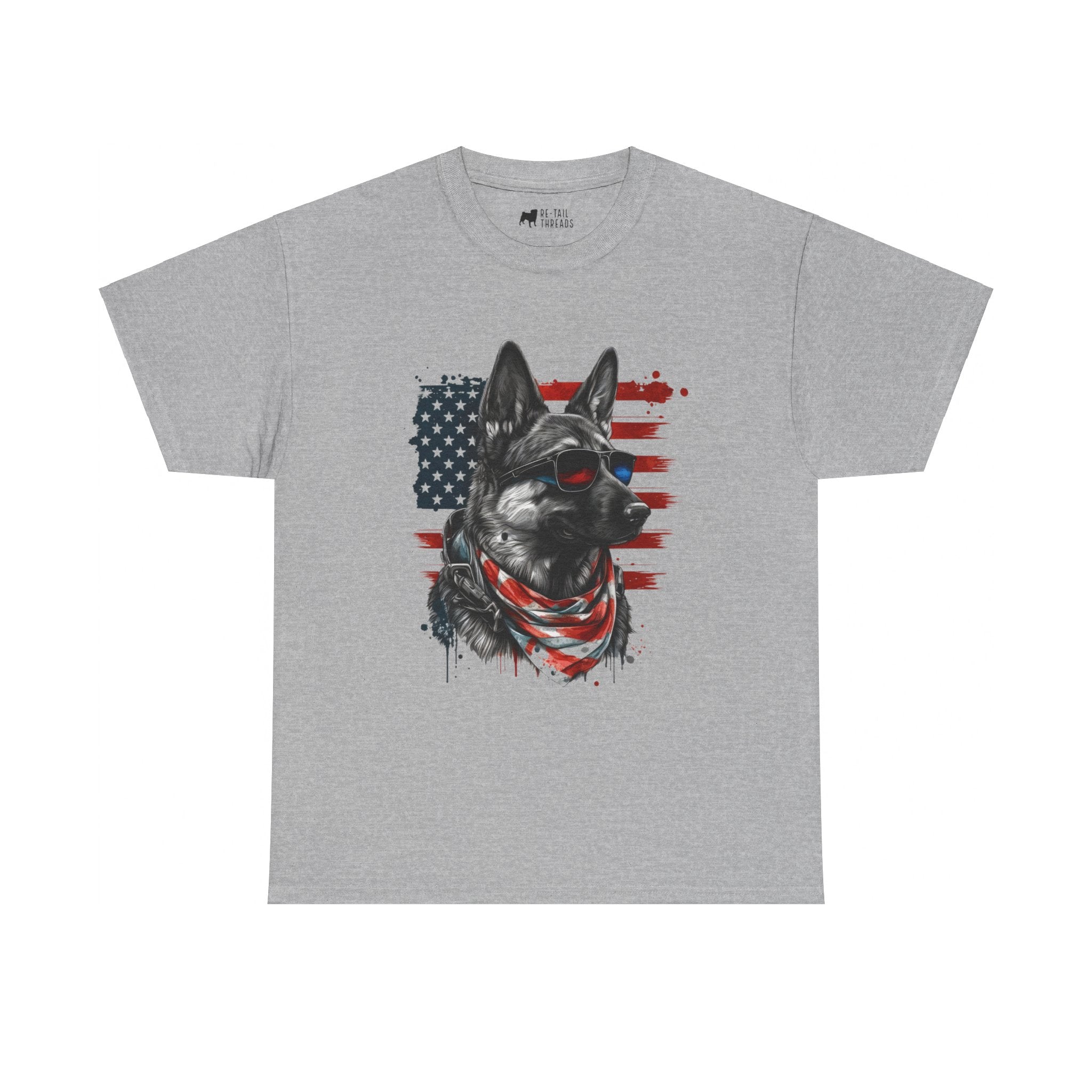 4th of July T-Shirt: German Shepard