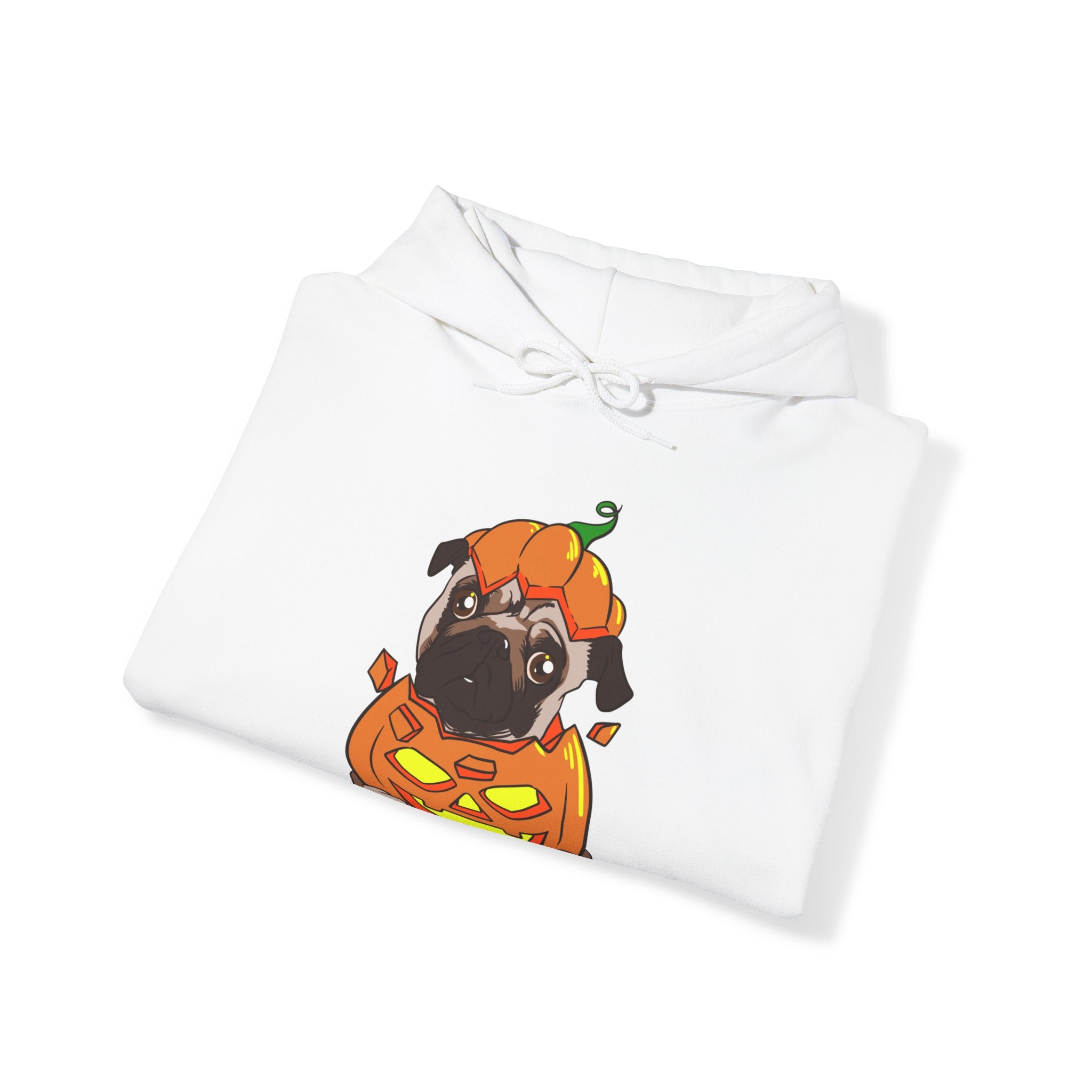 Halloween Hoodie: Pug Pumpkin