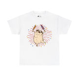 Pug T-Shirt: Pug Fireworks