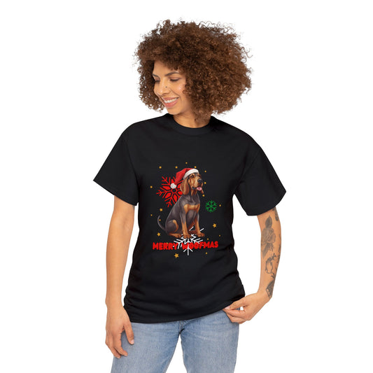 Christmas T-Shirt: Coonhound