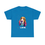 Dog T-Shirt: Bassett Hound Love