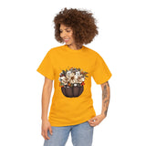 Halloween T-Shirt: Fall Flowers