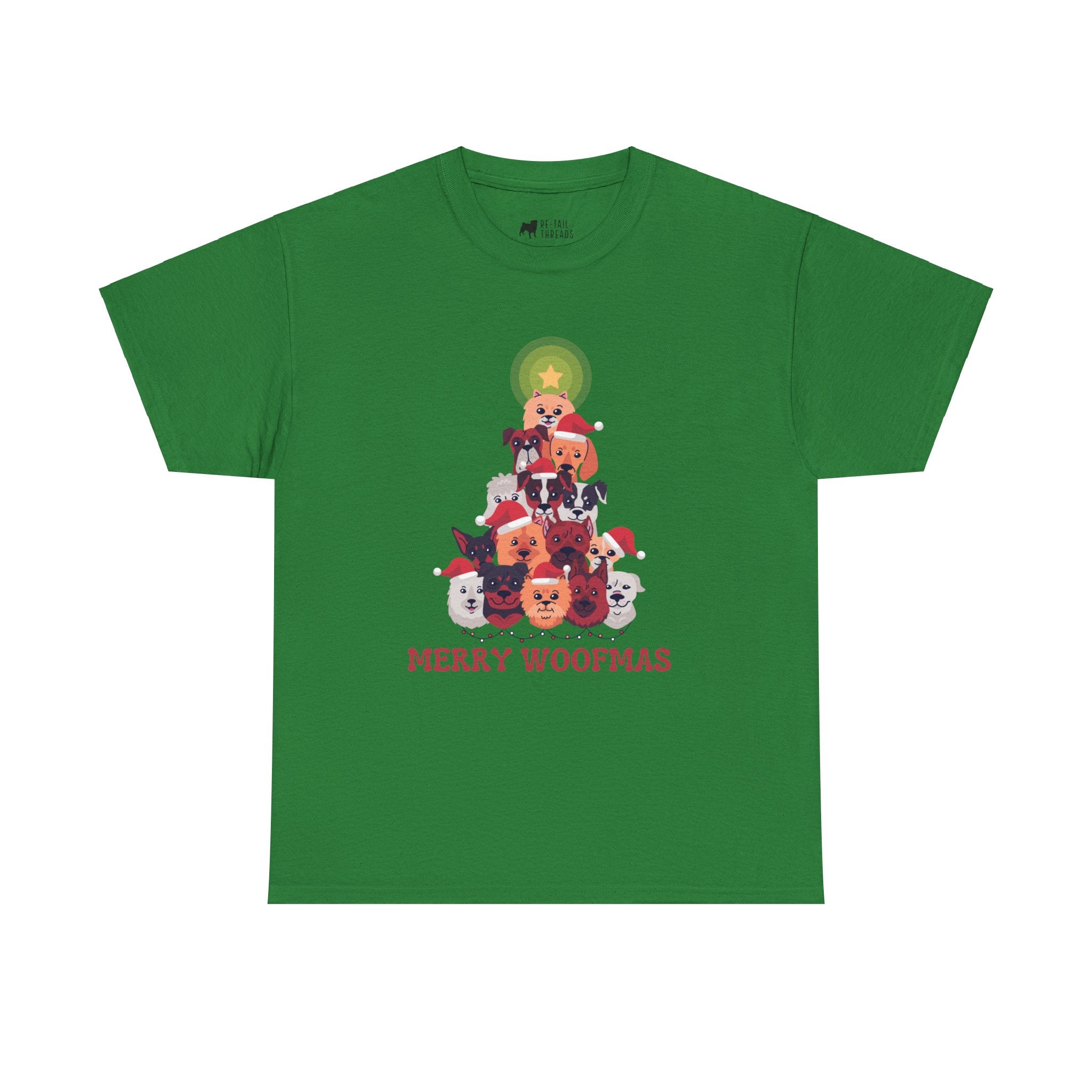 Christmas T-Shirt: Merry Woofmas Dogs