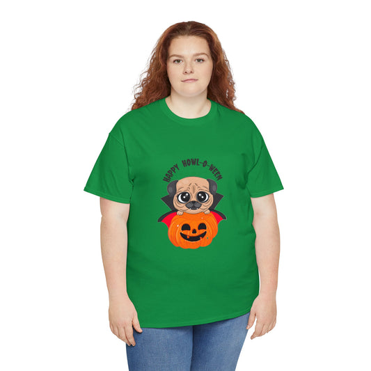 Halloween T-Shirt: Pug Howl-O-Ween