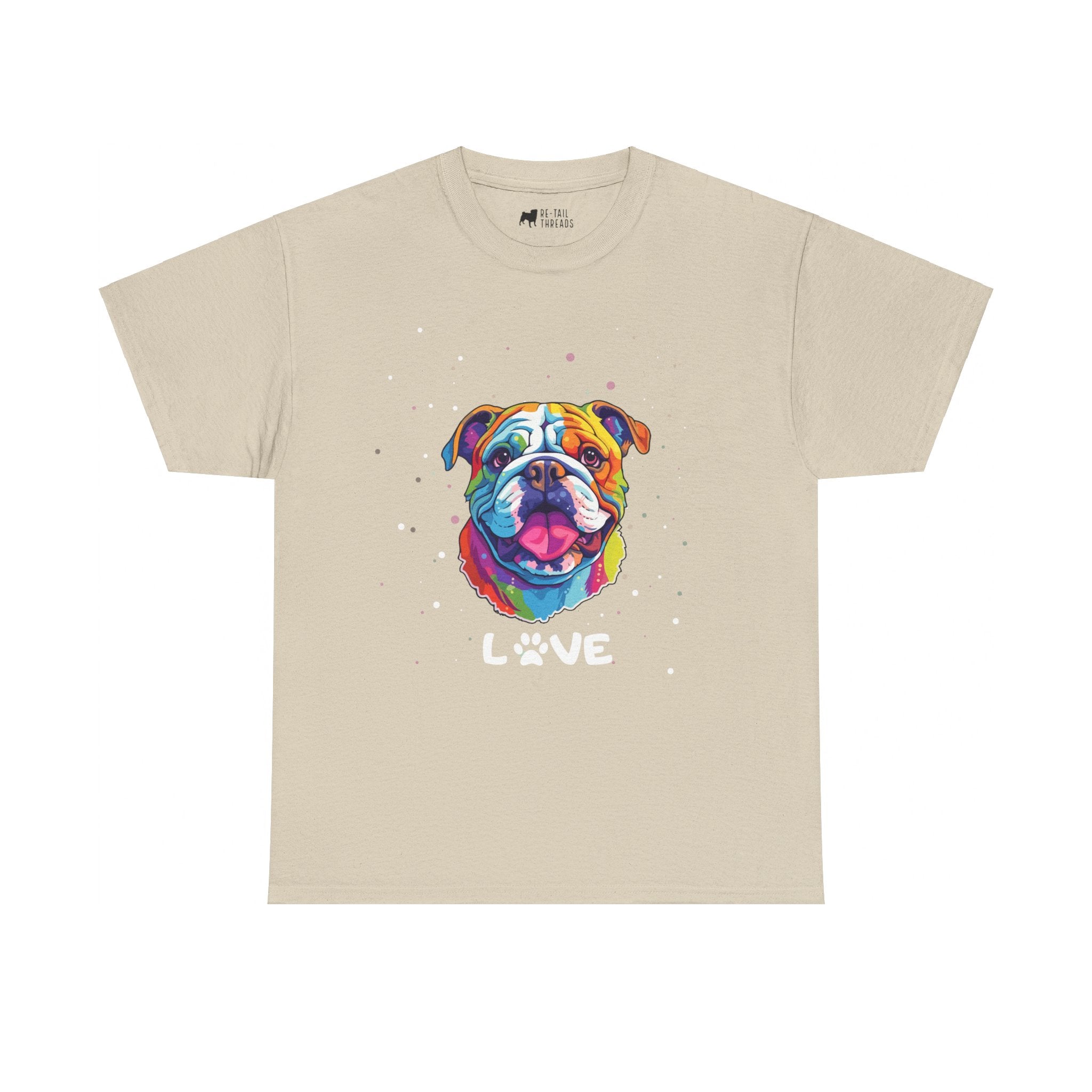 Dog T-Shirt: English Bulldog Love #1