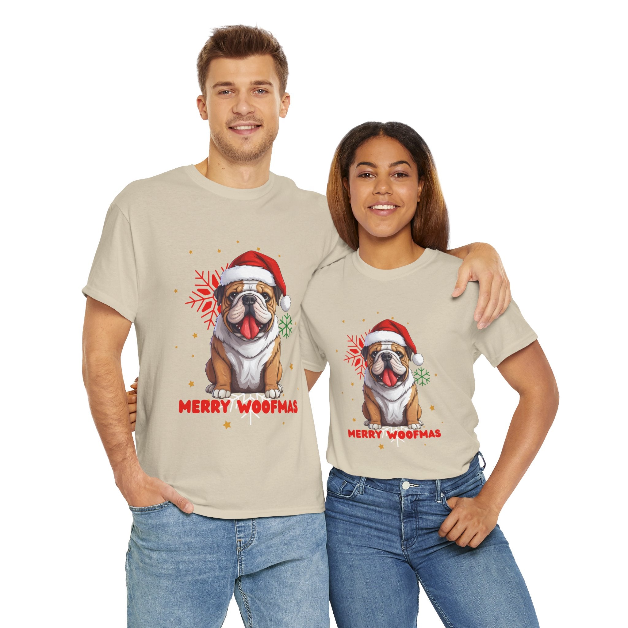 Christmas T-Shirt: English Bulldog