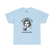 Funny Retro Coffee T-Shirt — "Here We Fucking We Go Again. I Mean Good Morning."