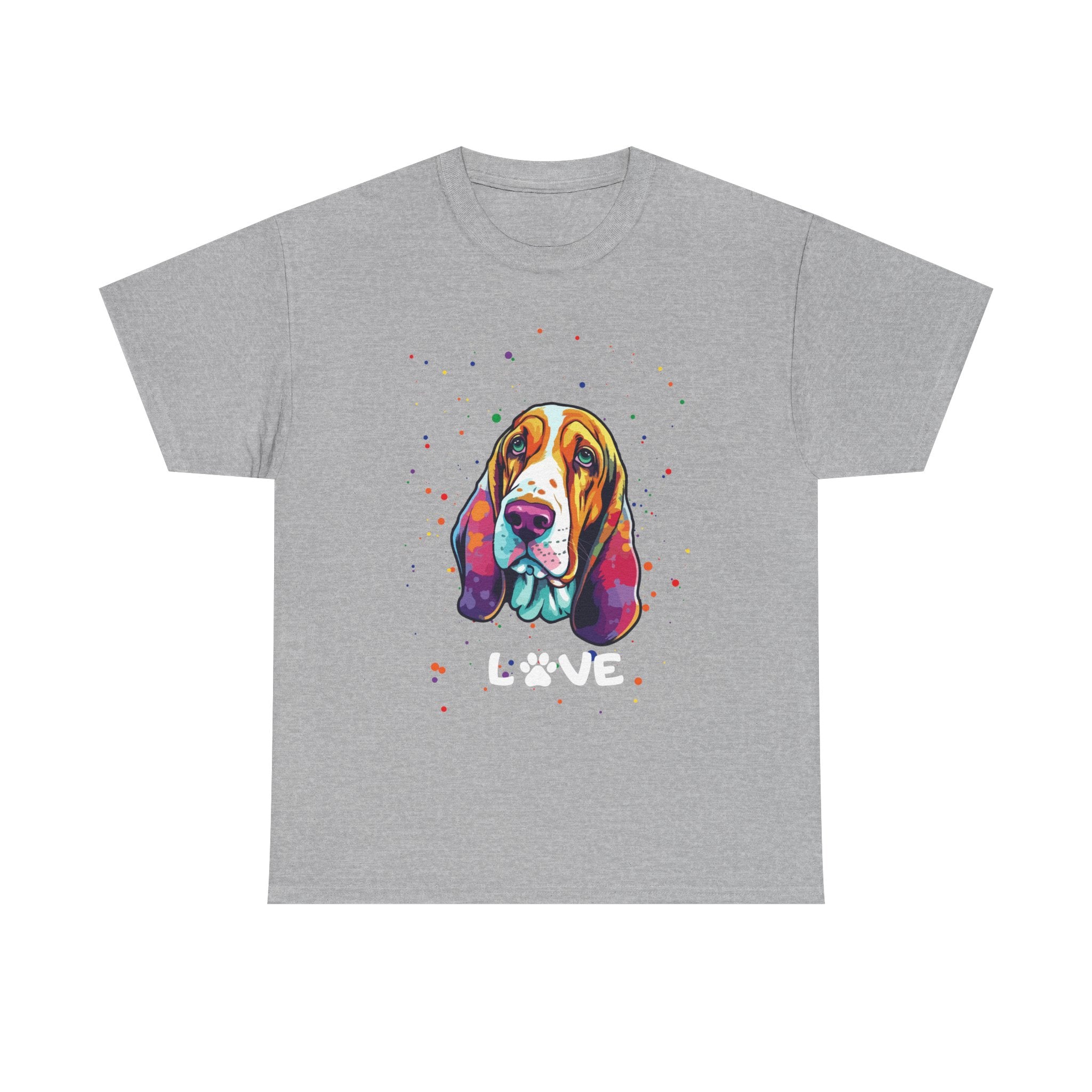 Dog T-Shirt: Bassett Hound Love