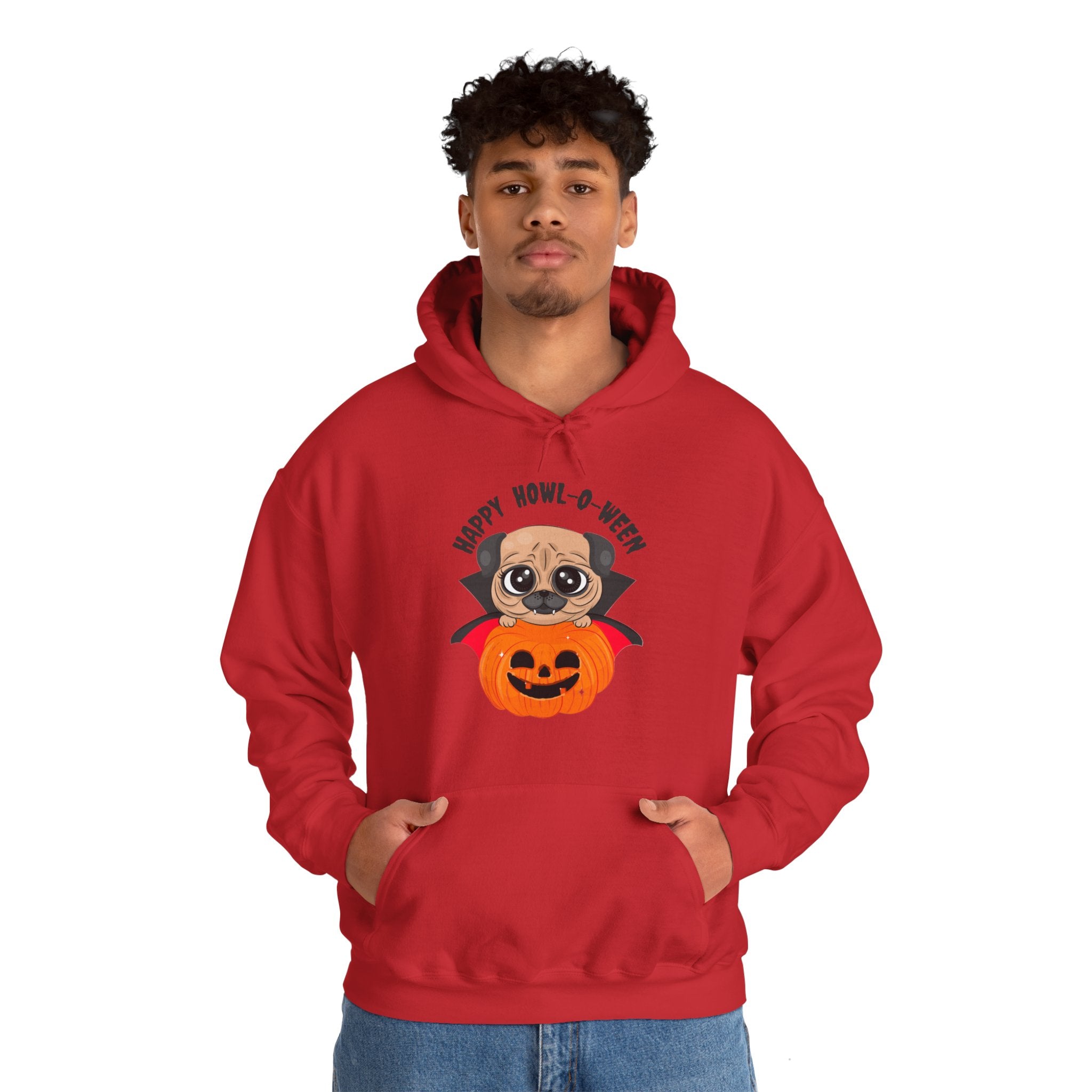 Halloween Hoodie: Pug Howl-O-Ween