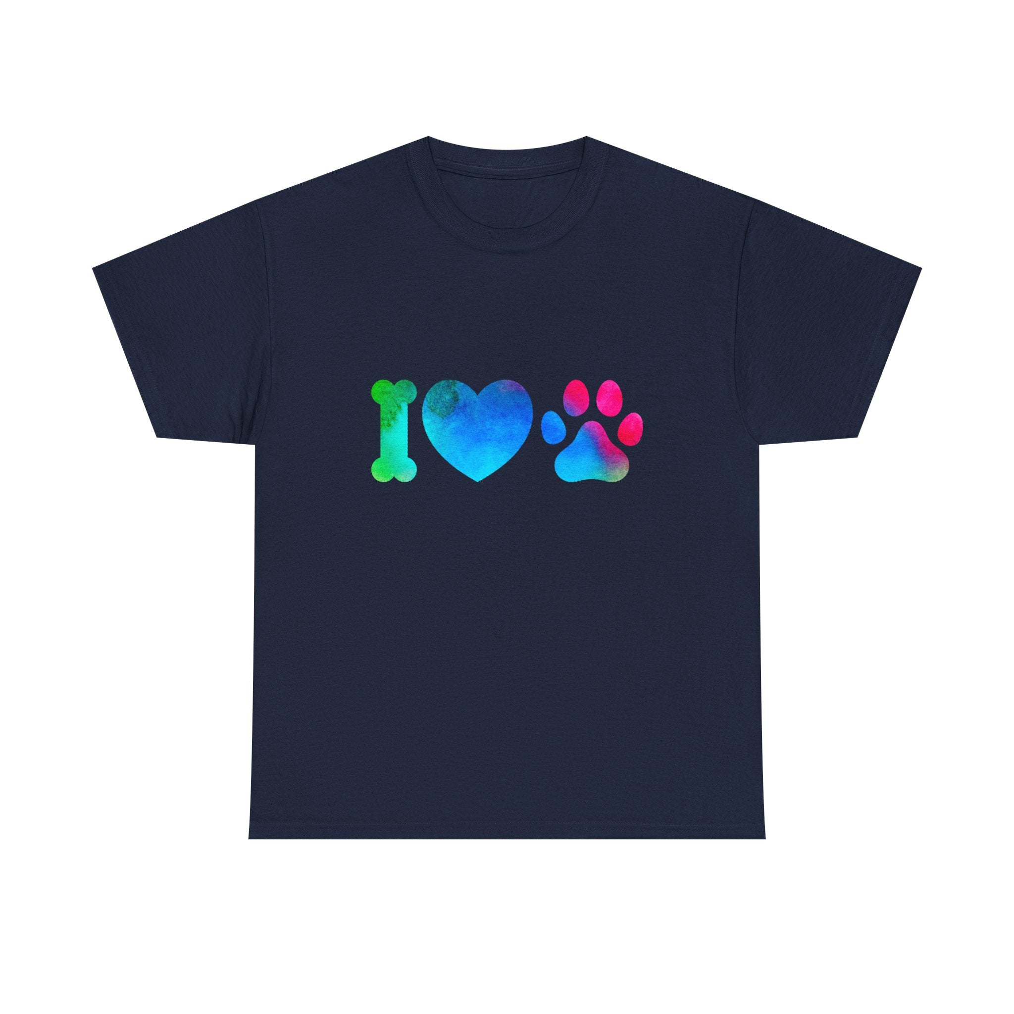 Pet Inspired T-Shirt: I Love Paws