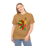 Juneteenth T-Shirt: 1865 Flower