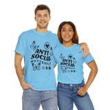 Funny T-Shirt: Anti-Social Butterfly