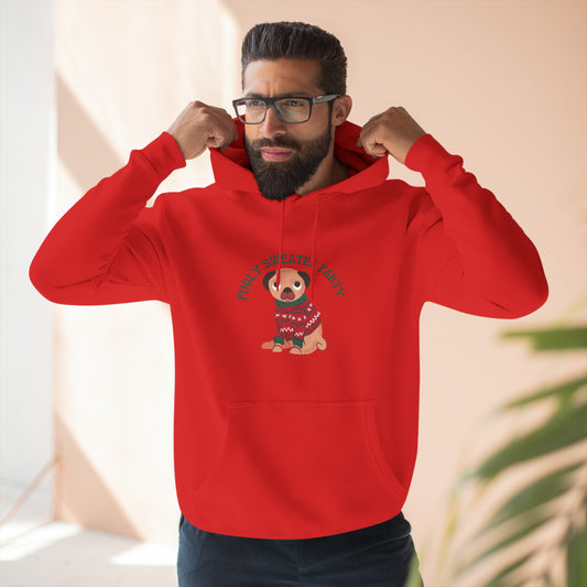 Christmas Hoodie: Pugly Sweater Party